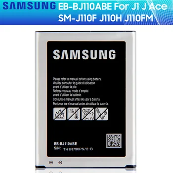 SAMSUNG Oriģinālā Akumulatora EB-BJ110ABE 3G versija Samsung Galaxy J1 J Ace J110 SM-J110F J110H J110F J110FM J1 Ace 1900mAh