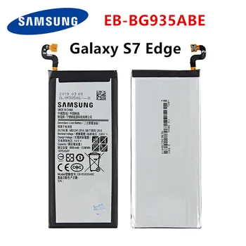 SAMSUNG Oriģinālā EB-BG935ABE 3600mAh Akumulators Samsung Galaxy S7 Malas SM-G935 G9350 SM-G935F G935FD G935W8 G9350 +Instrumenti