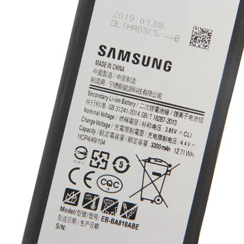 SAMSUNG Oriģinālā Rezerves Akumulatoru EB-BA810ABE Samsung Galaxy A8 2016 SM-A810F A810F A810 Autentisks Tālruņa Akumulatora 3300mAh