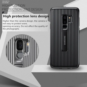 Samsung S8 S9 S10 Plus Pastāvīgā Telefonu Gadījumā Statīvs Grūts Bruņas Aizsargā Segumu Galaxy note 8 9 S10e Protecive Atpakaļ Mājokli