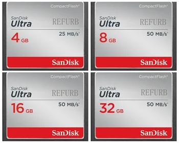 Sandisk CF Atmiņas Karte 32GB 16GB 8GB 50MB/s 25MB/S Ultra 32G 16.G 8G Compact Flash Digitālā Kamera Oriģināls