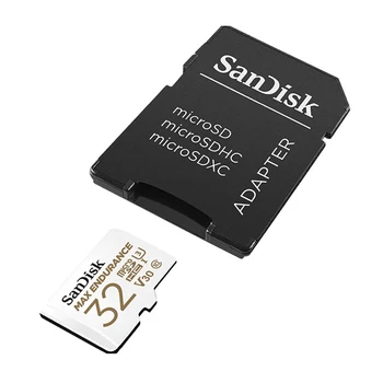 SanDisk MAX IZTURĪBU, microSD Atmiņas Karte 256 GB 128GB 64GB, 32GB Ierakstīt Full HD vai 4K rīcības kameras vai drones