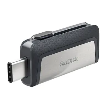 SanDisk Tips-C USB 3.1 Dual interfeiss OTG Pildspalvu Diska 256 GB 128GB 64GB, 32GB Ultra Dual Drive USB 3.1 Tipa C līdz 150M/s