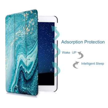 Sanmubaba PU Leather Case For Samsung Galaxy Tab S3 9.7 collu Būtiska SM-T820 T825 T829 Folio Flip Stends Segtu Smart Planšetdatora Gadījumā