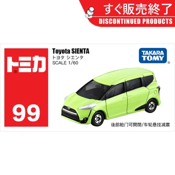Sapnis Tomica Auto Toyota SIENTA Automobiļu pasaulē Lējumiem Metāla Modeļa Automašīnas stumbra var atvērt