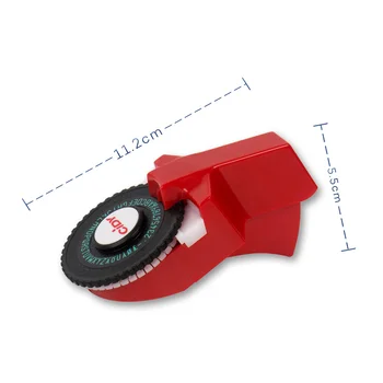 Sarkanā Cidy C101 Rokasgrāmata Etiķetes Veidotāji 9mm 3D Reljefu Plastmasas Marķējuma Lentes Mini Margas Rakstāmmašīnu Nomaiņa Motex E101