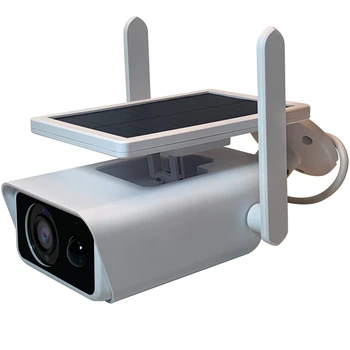 Saules Enerģijas IP Kameras Wifi Kamera 1080P Hd CCTV Āra IS Bezvadu Novērošanas Kameras Ūdensizturīgs Home Security