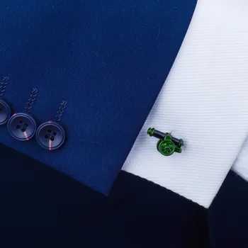 SAVOYSHI 3D itālijas lielgabala Modelis, aproču pogas, Vīriešu Kreklu Aproces pogas Dāvanu Augstas Kvalitātes Emaljas aproču pogas Zīmolu Modes Rotaslietas