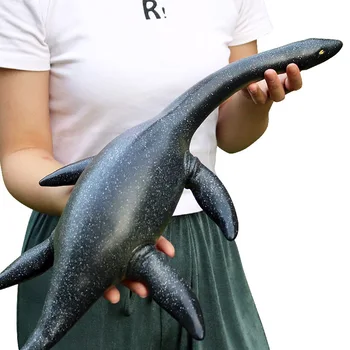 Savvaļas Dzīvnieku Plesiosaur Modelis Skaitļi Rotaļlietas Deep Sea Life Rotā Kolekcijas Rotaļlietas Bērniem 51CM