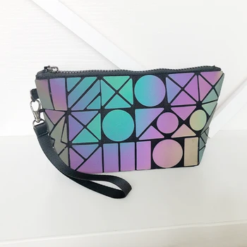 Seasonblack karstā modes tendence kosmētikas soma, Pu ģeometrija sieviešu kosmētikas soma mazgāšanas maisiņā