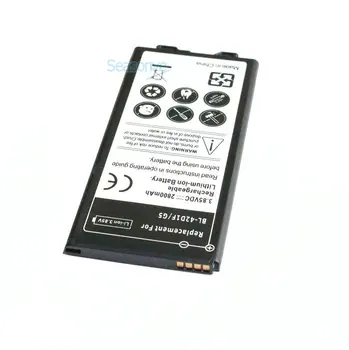Seasonye 2800mAh akumulators BL-42D1F Rezerves Akumulatoru LG G5 VS987 US992 H820 H840 H850 H830 H831 F700S H960 H860N + Izsekošanas NR.