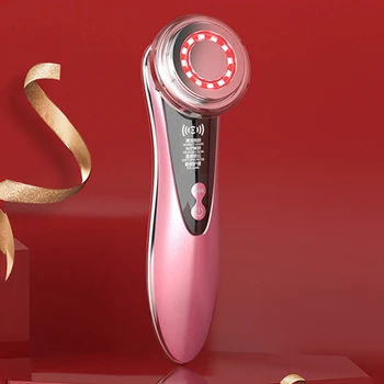 Sejas Massager LED Fotonu Celšanas Savilkt Rieva Noņemšanas Ādas Kopšanai, Skaistuma instrumentu Sejas Acu Vibrācijas Massager Ierīces