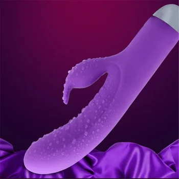 Seksuālās pieaugušo produkti sieviešu vibrators G-spot push masturbācija ierīces sieviešu vibrators, USB uzlāde, 10-frekvenču dual-mehānisko vibra