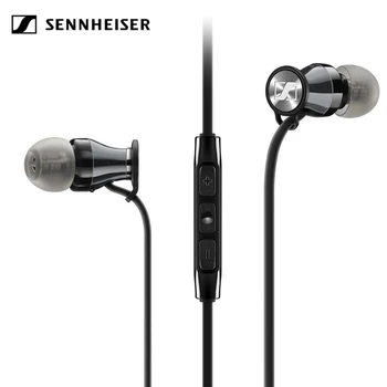 Sennheiser IMPULSU austiņu 3,5 mm Dziļš Bass Austiņas Stereo Austiņas Sporta Earbuds HIFI Austiņas ar Mikrofonu priekš iPhone Androd