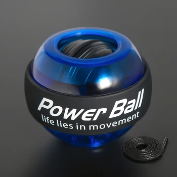 Septiņi clour LED Power Ball Rokas Bumbu Treneris Atpūsties Žiroskopu PowerBall Žiroskops Roku Exerciser Strengthener Fitnesa Iekārtas,
