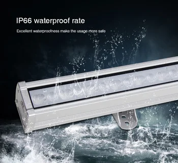 [Septiņu Neona]MiLight AC110-240V 24W RGB+PKT LED Siena Mazgātājs Gaismas Ūdensizturīgu IP66 āra gaismas,regulējamas, RGB KMT Padotības Lampas