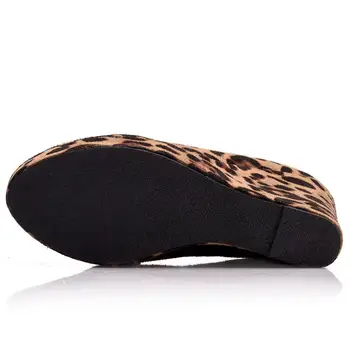 Sexy Raibs Leopard Platforma Sieviešu Modes Platformas Kurpes 11cm Papēžiem Vasaras Puse augstpapēžu Kurpes Sievieti Sūkņi