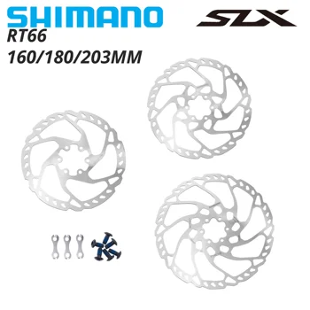 Shimano Deore XT RT86 ZEE RT76 SLX RT66 velosipēdu Disku Bremzēm Ar 6 Skrūvju ledus Punkta Tehnoloģija MTB Kalnu velosipēdu Disks 160MM 180MM 203MM