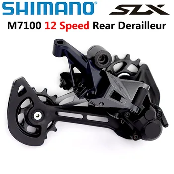 Shimano SLX RD-M7100 SGS MTB Kalnu Velosipēds 12 Ātrums Aizmugurējo Pārslēdzēju Kalnu velosipēds ilgi derailleurs MTB velosipēdu daļām