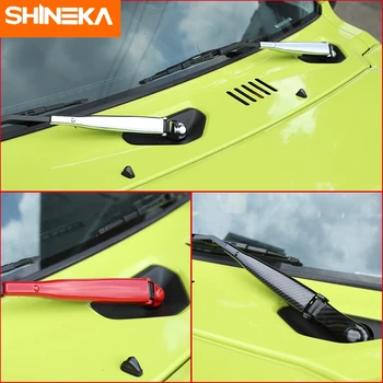 SHINEKA Auto Uzlīmes Suzuki Jimny 2019+ Auto ABS Vējstikla Tīrītāju slotiņu Rokās Apdares Dekoratīvais Vāks Jimny 2019-2020
