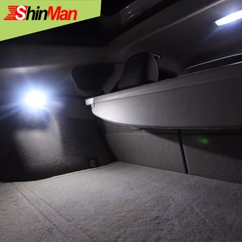 ShinMan 11x LED AUTO Gaismas Auto LED Interjera Automašīnas lightingFor Mitsubishi Montero Sport LED salona Apgaismojuma komplekts, 1997. - 2004. g LED Blulb