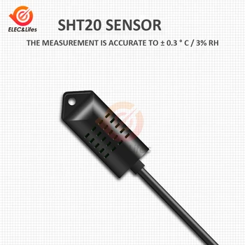 SHT2010 SHT2000 AC 110V, 220V 10A Digitālo Temperatūras un Mitruma Kontrolieris Dzesēšanas Apkures Termostats Humidistat ar SHT20 Sensors