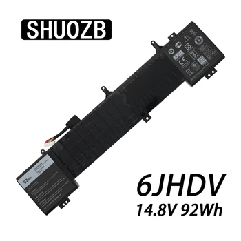 SHUOZB 6JHDV 14.8 V 92Wh 6000mAh Klēpjdatoru Akumulatoru, DELL Alienware Jaunu YKWXX17 5046J R2, R3 P43F Sērija Notebook Battery