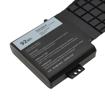 SHUOZB 6JHDV 14.8 V 92Wh 6000mAh Klēpjdatoru Akumulatoru, DELL Alienware Jaunu YKWXX17 5046J R2, R3 P43F Sērija Notebook Battery