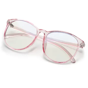 Sieviešu Brilles Redzes Anti Zils, Gaiši Rozā Brilles Datoru, Mobilo telefonu, aizsargbrilles Spēļu UV400 Starojuma Aizsargbrilles