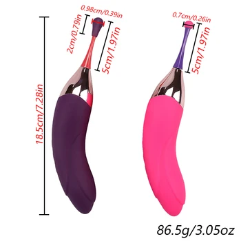 Sieviešu G-Spot Spēcīgu Vibratori kulminācija Masāža Pieaugušo Seksa Rotaļlietas Sieviete Vibrators Klitora Stimulators USB Lādējamu Dzimuma Produktu
