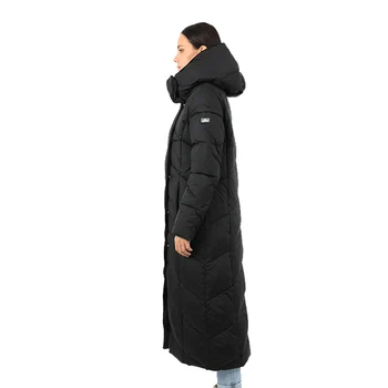 Sieviešu gara dūnu jaka parka outwear ar kapuci zoss stepēts mētelis sieviešu plus lieluma silts kokvilnas kanādas sieviešu apģērbu jaunas 19-130