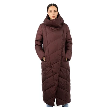 Sieviešu gara dūnu jaka parka outwear ar kapuci zoss stepēts mētelis sieviešu plus lieluma silts kokvilnas kanādas sieviešu apģērbu jaunas 19-130