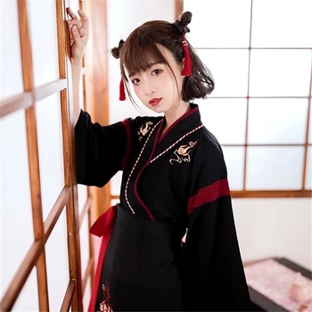 Sieviešu Hanfu Tradicionālā Ķīniešu Apģērbs, Svētku Apģērbs Deju Skatuves Sniegumu Apģērbu Seno Tērpu Pasaku Princese Kleita