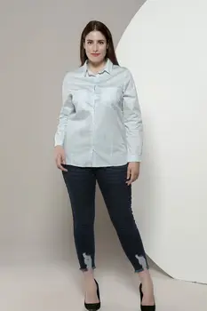 Sieviešu krekls 6275 modes sexy jaunajā sezonā gadījuma atbilstošu cenu Sieviešu krekli fāzēm stilīgs krekls ātra piegāde plus lieluma turku veikti