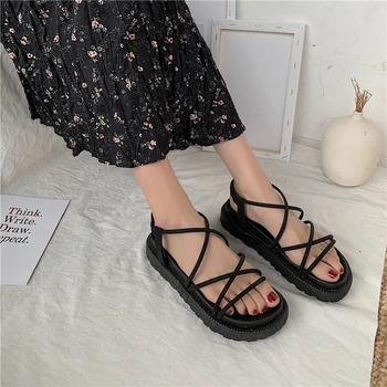 Sieviešu kurpes vasaras ērti modes sandales putu zole neslīdoša Nodiluma izturīgas bieza zole shoehy