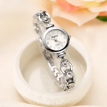 Sieviešu rokas pulkstenis Kvarca Sakausējuma Skatās Analogo Sieviešu Modes Aproce Montre Rokas pulksteni Dāvanas женские часы наручные 2021