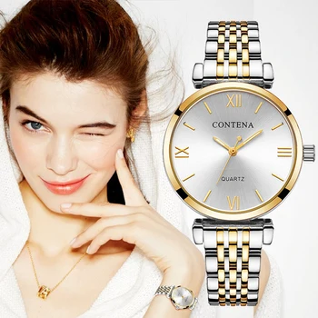 Sieviešu Skatīties Modes Luksusa Kleita Pulksteņi Nerūsējošā Tērauda Relogio Feminino Skatīties Sieviešu Reloj Mujer Dāmas Skatīties zegarek damsk