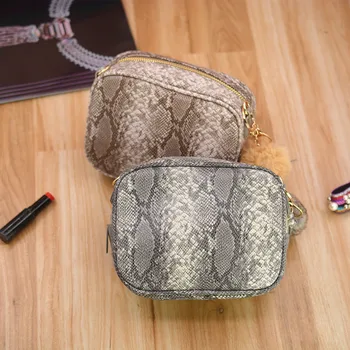 Sieviešu soma pārrobežu ķermeņa snake modelis drukāt nelielu kvadrātveida atloks, pleca somas, ādas plecu soma, dizainers luksusa rokassomu soma sievietei