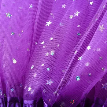 Sieviešu Star Vizuļi Svārki Acs Kroku Tilla Apakšsvārki Princešu Svārki Ar LED Puse Maza Sīpola, Svārki faldas mujer moda 2020