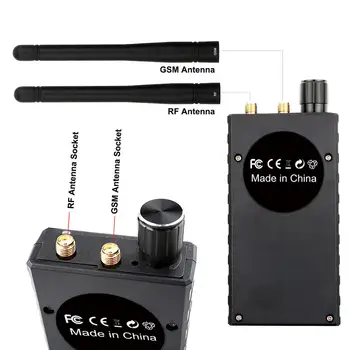 Signālu GPS Tracker RF GSM Ierīces ar Magnētisko Finder Dual Antenu Bezvadu Kameru, Detektoru, GPS, GSM Signālu Finder Biežums Scan