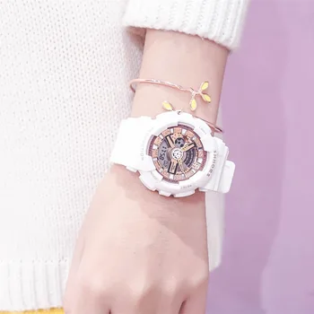 Silikona Gumijas Siksnas Retro Vintage Ciparu pulkstenis Kvarca rokas Pulkstenis, Vīriešu rokas Pulksteņi reloj digitālo hombre erkek kol saati Karstā Pārdošanas