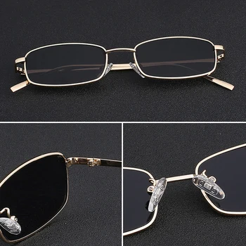 SIMPRECT ir 2021. Nelielu Kvadrātveida Saulesbrilles Sieviešu Modes Vintage Saules Brilles Toņos Vīriešiem Zīmola Dizainere Retro Sunglass YJ0842