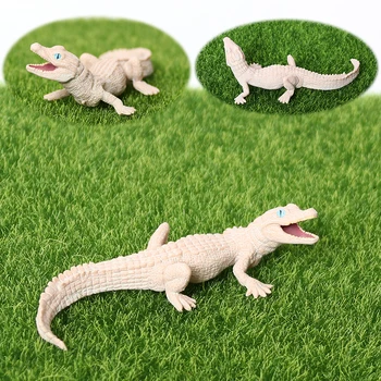 Simulācijas Plastmasas Savvaļas Savage Sarcosuchus,kaimanu,Mežacūku Croc,Krokodils Darbības Rādītāji Izglītības Kolekcijas Rotaļlietas Bērniem