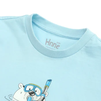 SIMWOOD Karikatūra Izdrukāt T-krekls zēniem, bērniem no kokvilnas Unisex-bērnu tshirt meitene top bērnu ērts t-veida HJ150545