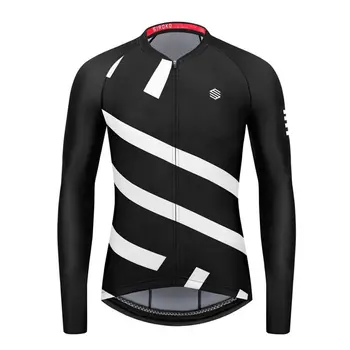 Siroko vīriešu velosipēdu džersija jaka ziemas siltu vilnas velosipēdu cikla garām piedurknēm komplekts maillot ciclismo velveteen sporta krekls drēbes