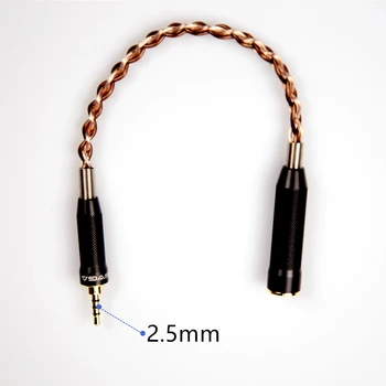 SIVGA Audio Adaptera 6N Viena Kristāla Vara OCC 4.4 mm Sieviete līdz 2,5 mm/ 3.5 mm/ 6.35 mm/4 PIN XLR Male Audio Adapteri