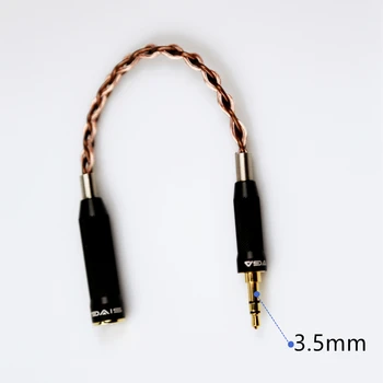 SIVGA Audio Adaptera 6N Viena Kristāla Vara OCC 4.4 mm Sieviete līdz 2,5 mm/ 3.5 mm/ 6.35 mm/4 PIN XLR Male Audio Adapteri
