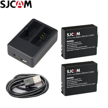 SJCAM SJ4000 Akumulatoru Uzlādējams 900mAh Akumulatora SJ4000 SJ5000 SJ5000X SJ4000 GAISA Action Camera