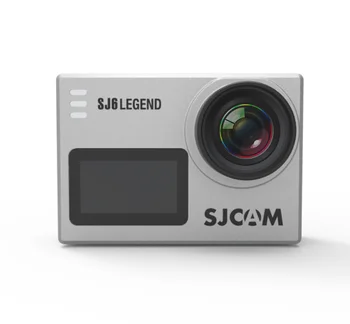 SJCAM SJ6 Leģenda 2' skārienekrāna Tālvadības Rīcības Ķivere Sporta videokameras Ūdensdroša 4K 24 kadri / sekundē NTK96660 RAW divu Ekrānu