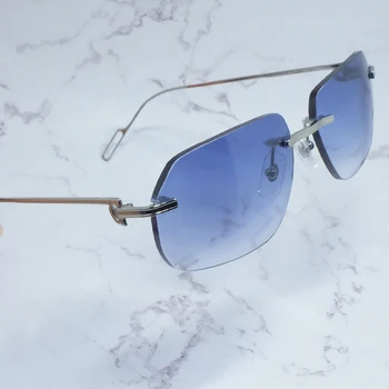 Skaidrs, Acu, Briļļu Rāmji Vīriešiem Bez Apmales Kārters Metāla Dizaineru Recepšu Brilles Espejuelos Mujer, Saules Brilles Sievietēm